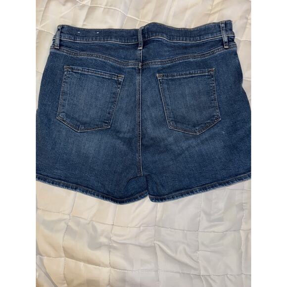 LOFT DENIM SHORTS - size 12 - Picture 2 of 3